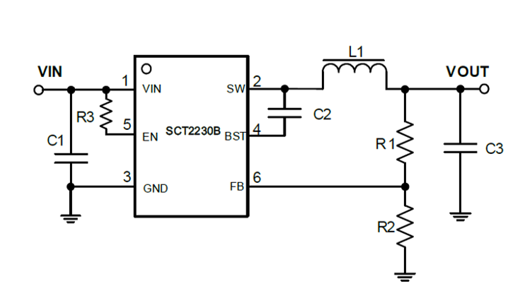 17V Vin，3A同步DCDC降压转换器